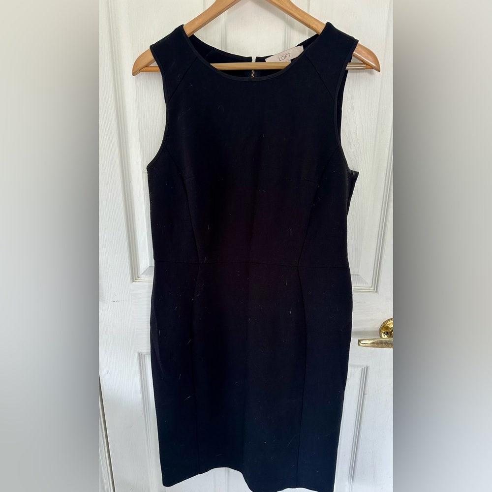 Elegant Black Sleeveless Dress